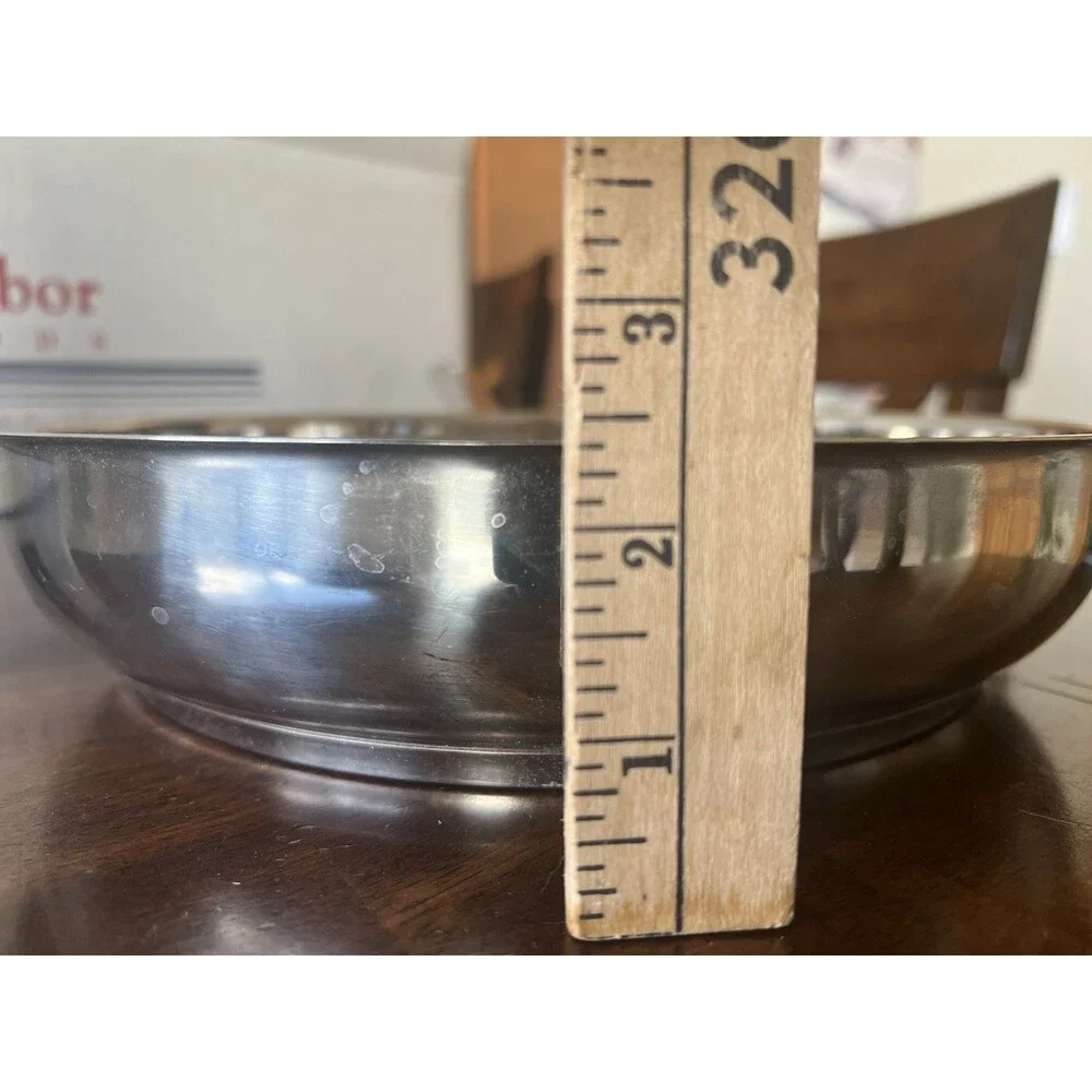 WMF Frying pan uncoated Ø 24cm Profi Made in Germany Pouring Rim Stainless Steel